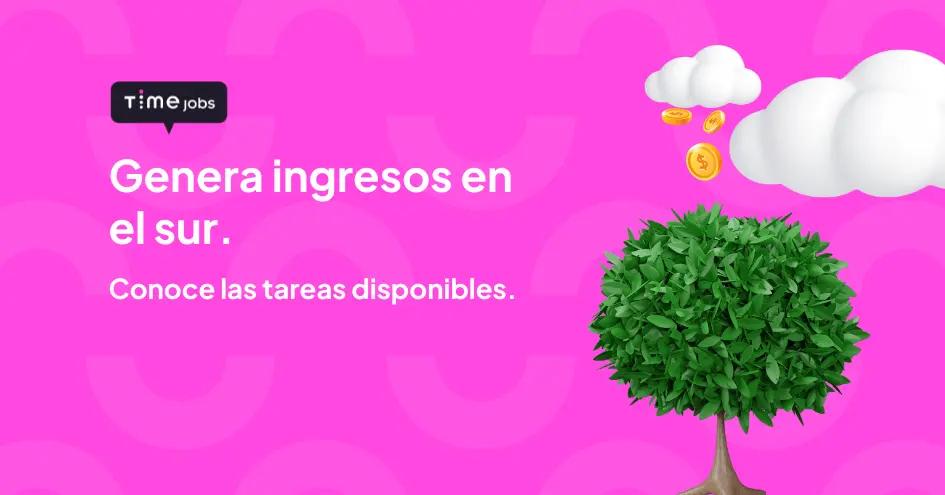 portada generar ingresos en el sur time jobs