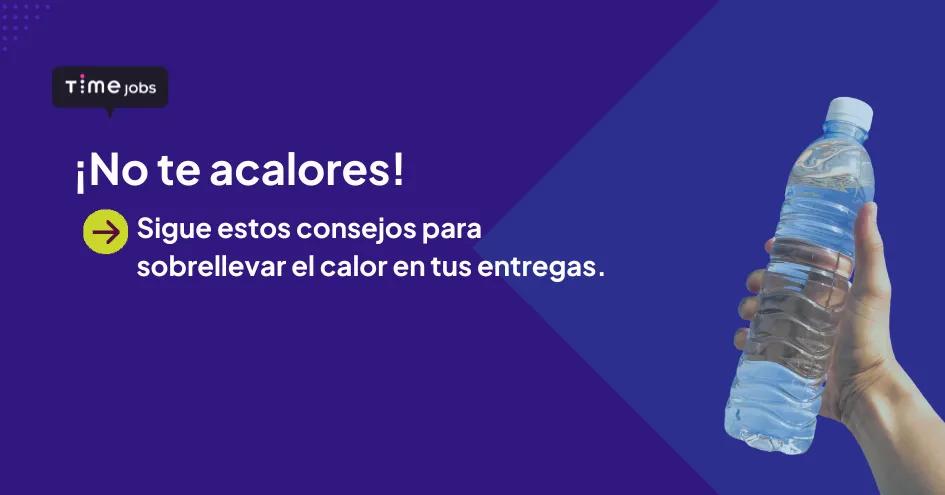 Consejos para Shoppers de Time Jobs: Sobrellevando el calor en tus entregas.